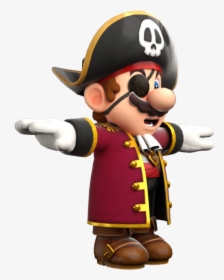 Download Zip Archive - Super Mario Odyssey Mario Pirate, HD Png Download, Transparent PNG
