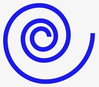Spiral Blue Png, Transparent Png, Transparent PNG