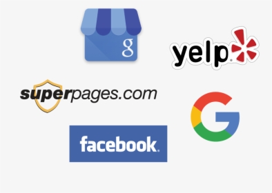 A Collection Of Icons From Google, Google Local, Yelp, - Yelp, HD Png Download, Transparent PNG