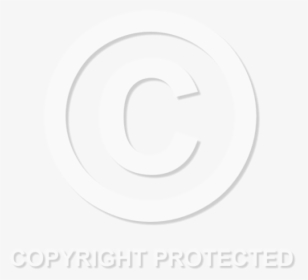 Copyright Watermark Png - Transparent Background White Copyright Logo Png, Png Download, Transparent PNG