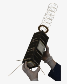 Gomx3satelliteheldinhand - Mobile Phone, HD Png Download, Transparent PNG