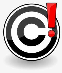 Copyright White Png - Copyright Infringement Clipart, Transparent Png, Transparent PNG