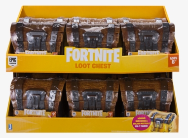 Fortnite Loot Chest Collectible Accessory Blind Box - Fortnite Loot Chest Toy, HD Png Download, Transparent PNG