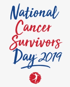 2019 Cancer Day Logo - National Cancer Survivors Day, HD Png Download, Transparent PNG