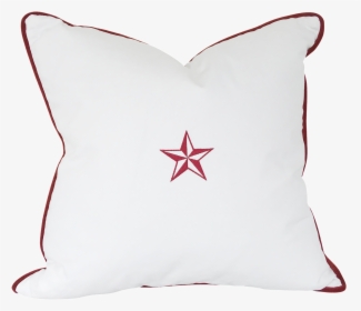 White With Red Star Throw Pillow - Texas State University, HD Png Download, Transparent PNG