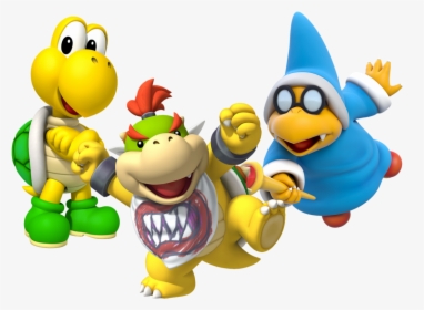 Joseph, Bowser Junior, And Cody By Pinkhairz - Bowser Jr And Metal Sonic, HD Png Download, Transparent PNG