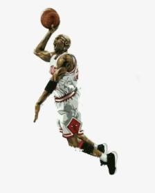 Michael Jordan Art Png , Png Download - Basketball Michael Jordan Poster, Transparent Png, Transparent PNG