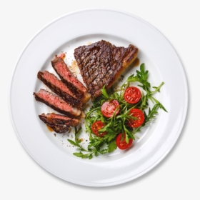 Beef In Plate Png, Transparent Png, Transparent PNG