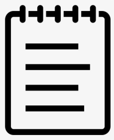 Ios Icon - Transparent Notepad Icon Png, Png Download, Transparent PNG