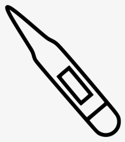 Thermometer - Line Art, HD Png Download, Transparent PNG