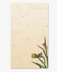 Cricket Garden Dweller Mini Notepad Image - Heliconia, HD Png Download, Transparent PNG