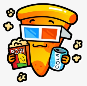Sold Out Clipart Movie - Pizza And Movie Night, HD Png Download, Transparent PNG