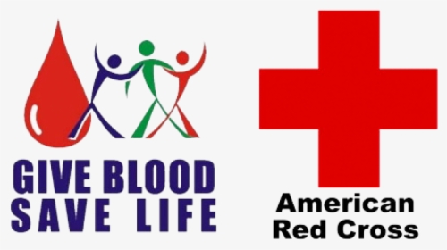 Give Blood, Save Life, Red Cross Logo - Clipart American Red Cross Blood Drive, HD Png Download, Transparent PNG