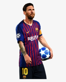 Messi Champions League 2019, HD Png Download, Transparent PNG