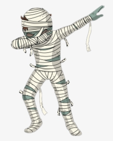 Ftestickers Mummy Dab Ghost Halloween Graphic Library - Transparent Mummy, HD Png Download, Transparent PNG