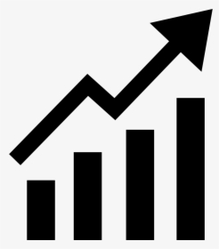 Data Graph - Investment Black And White, HD Png Download, Transparent PNG