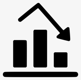 Transparent Graph Icon Png - Graph Down Icon Png, Png Download, Transparent PNG