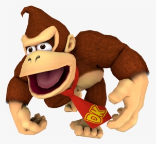 Download Zip Archive - Donkey Kong Super Smash Bros Wii U Model, HD Png Download, Transparent PNG