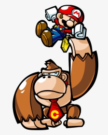 Donkey Kong Y Mario Bros, HD Png Download, Transparent PNG