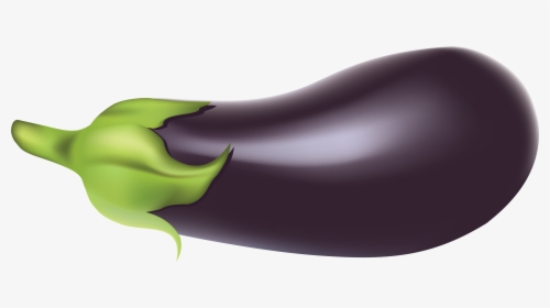 Eggplant Emoji Png - Aubergine Iphone Emoji Png, Transparent Png, Transparent PNG