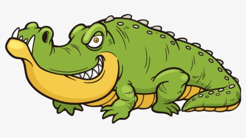 Clip Art Alligator Cartoon Drawing - Cartoon Crocodiles, HD Png Download, Transparent PNG