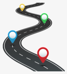 Transparent Career Day Clipart - Road Map, HD Png Download, Transparent PNG