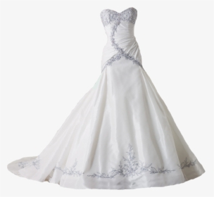 Download Wedding Dress Transparent Png - Wedding Dress Transparent Png, Png Download, Transparent PNG