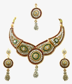 Necklace Jewellery Set Png Image Transparent - Artificial Jewellery Set Png, Png Download, Transparent PNG