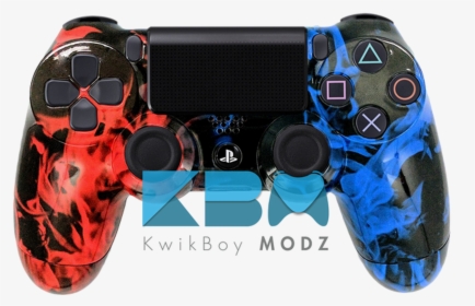Blue Camouflage Ps4 Controller, HD Png Download, Transparent PNG