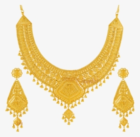 Bridal Gold Necklace Png - Gold Necklace Designs Png, Transparent Png, Transparent PNG