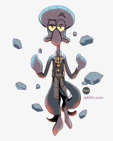 Avengers Infinity War Squidward, HD Png Download, Transparent PNG