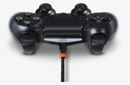 Cabled Ps4 Controller, HD Png Download, Transparent PNG