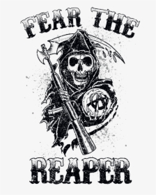 Fear The Reaper T Shirt, HD Png Download, Transparent PNG