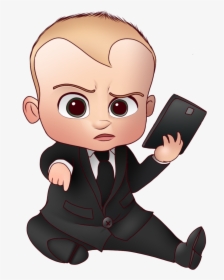 Transparent Boss Baby Clipart - Baby Boss Clip Art Png, Png Download, Transparent PNG