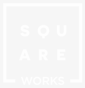 Square Works Logo White - Poster, HD Png Download, Transparent PNG