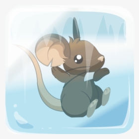 Mouse In Ice Cube - Transformice Mouse, HD Png Download, Transparent PNG