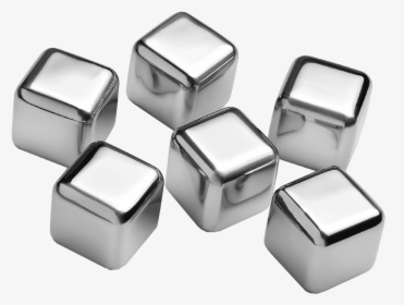 Stainless Ice Cube Png , Png Download - Metal Ice Cube, Transparent Png, Transparent PNG