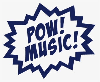 Pow Png Old School - Pow Music, Transparent Png, Transparent PNG