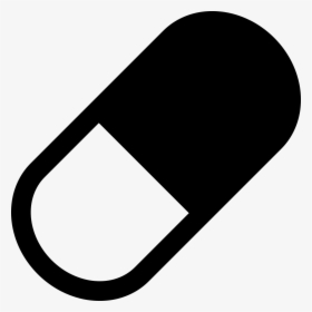 Transparent Pill Clipart - Clip Art Capsule Png, Png Download, Transparent PNG