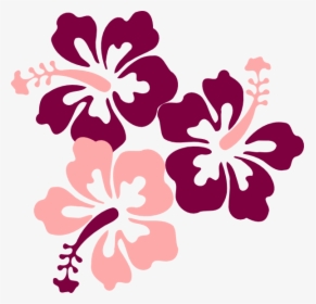Hibiscus Svg Clip Arts - Transparent Background Hawaiian Flower Clipart, HD Png Download, Transparent PNG
