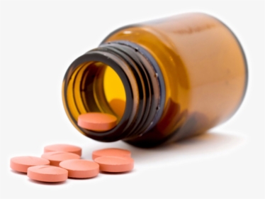 Open Pill Bottle Png - Pharmacy, Transparent Png, Transparent PNG