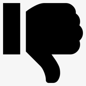 Thumbs Down - Thumb Down Font Awesome, HD Png Download, Transparent PNG