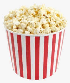 Large Bucket Of Popcorn - Bucket Of Popcorn Png, Transparent Png, Transparent PNG