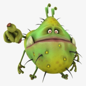 Monster Thumbs Down , Png Download - Cartoon Virus, Transparent Png, Transparent PNG