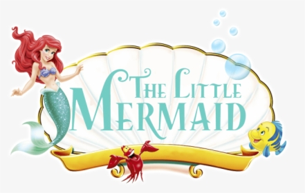To Little Mermaid Coloring Pages - Ariel The Little Mermaid Logo, HD Png Download, Transparent PNG