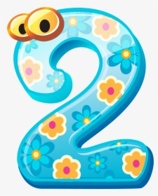 Numbers Cute Number Two Clipart Image Gallery High - Cute Number 2 Clipart, HD Png Download, Transparent PNG