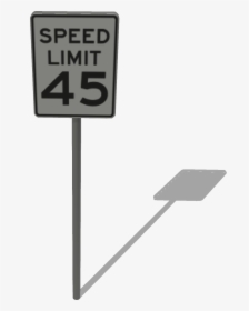 Street-sign - Speed Limit Sign, HD Png Download, Transparent PNG