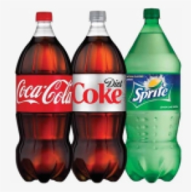 Soda Bottle - 2 Liters - Coca-cola - 2 L Bottle , Png - Coca Cola 2 Liter, Transparent Png, Transparent PNG