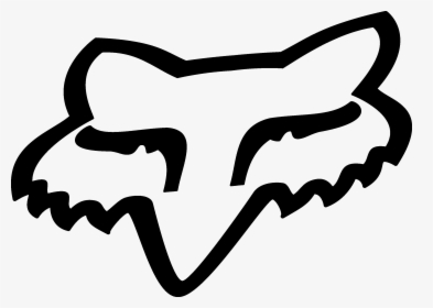 Clothing Sticker Fox T-shirt Retail Racing Clipart - Fox Head Racing Logo, HD Png Download, Transparent PNG