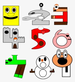 Cartoon Numbers Svg Clip Arts - Fun With Numbers Clipart, HD Png Download, Transparent PNG
